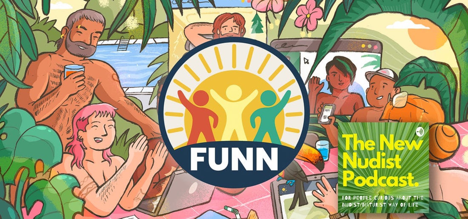 New Nudist Podcast: Let the FUNN Begin